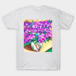 Tibouchina Still Life T-Shirt